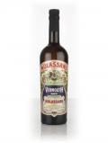 A bottle of Mulassano Bianco Vermouth