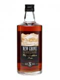 A bottle of New Grove 5 Year Old Aged Rum