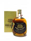 A bottle of Nikka Gold Gold Blended