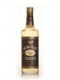 A bottle of Nikolai Lemon Vodka