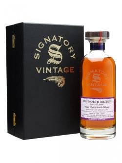 North British 1963 / 47 Year Old / Signatory Single Whisky