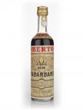 A bottle of Oberto Oilo Rabarbaro - 1960s