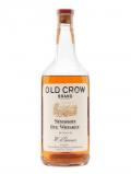 A bottle of Old Crow Straight Rye / Bot.1930s