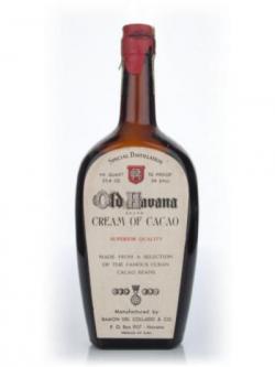 Old Havana Cream of Cacao - 1940s