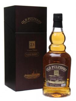 Old Pulteney 23 Year Old / Sherry Casks Highland Single Malt Whisky