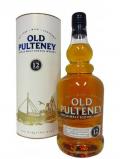 A bottle of Old Pulteney Single Malt Scotch 12 Year Old 2938