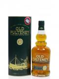 A bottle of Old Pulteney Worldwide Whisky Of The Year 2012 1990 21 Year Old