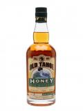 A bottle of Old Tahoe Honey Rye Flavoured Whiskey