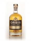 A bottle of Orbis Aged World Whiskey