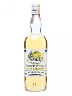 Ord 5 Year Old / Yellow Mountain Label / Bot.1980s Highland Whisky