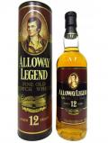 A bottle of Other Blended Malts Alloway Legend 12 Year Old