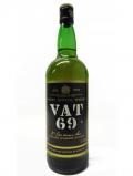 A bottle of Other Blended Malts Vat 69 Old Style 1 Litre