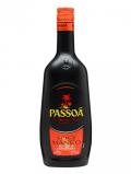 A bottle of Passoa Spicy Mango Liqueur
