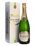 A bottle of Perrier Jouët Grand Brut / Gift Box