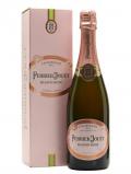 A bottle of Perrier Jouet Blason Rose Champagne / Gift Box