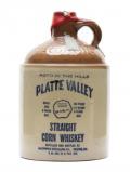 A bottle of Platte Valley 6 Year Old / Bot.1970s Straight Corn Whiskey