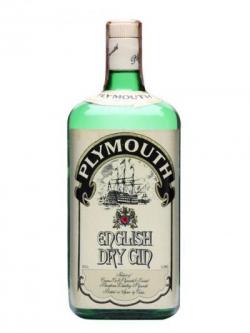 Plymouth English Dry Gin / Bot.1970s / 1 Litre