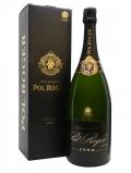 A bottle of Pol Roger Brut 2008 Champagne / Magnum