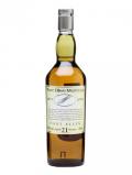 A bottle of Port Ellen 21 Year Old / 25th Anniversary Maltings Islay Whisky