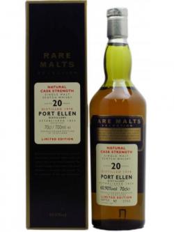 Port Ellen Silent Rare Malts 1978 20 Year Old