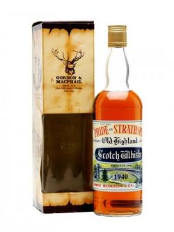 Pride of Strathspey 1940 / Bot.1970s Speyside Whisky