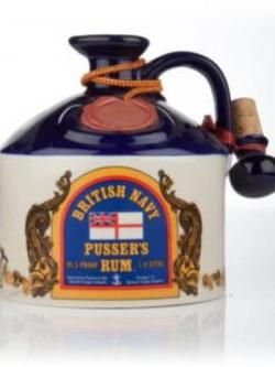 Pusser's British Navy Rum Flagon - 1980s