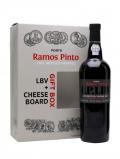 A bottle of Ramos Pinto LBV 2012 with Cheeseboard