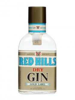 Red Hills Dry Gin / Gold Label / Bot.1970s