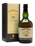 A bottle of Redbreast 21 Year Old Single Pot Still Irish Whiskey