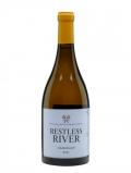 A bottle of Restless River Chardonnay 2013