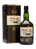 A bottle of Rhum JM 2002