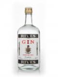 A bottle of Rives Extra Dry Gin - 1980s