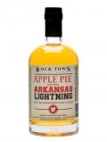 A bottle of Rock Town Apple Pie Arkansas Lightning