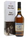 A bottle of Roger Groult Calvados 12 Year Old