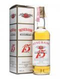 A bottle of Rosebank 15 Year Old / Unblended / Bot.1980s Lowland Whisky