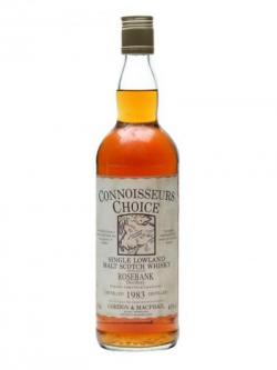 Rosebank 1983 / Connoisseurs Choice Lowland Single Malt Scotch Whisky