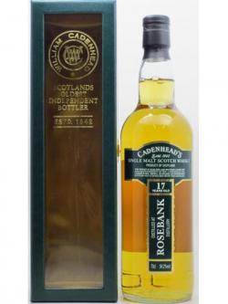 Rosebank Silent Cadenhead S 1989 17 Year Old