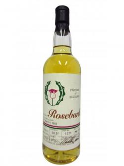 Rosebank Silent Single Cask Lowland Malt 1992