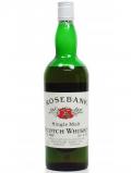 A bottle of Rosebank Silent Single Malt Scotch Whisky