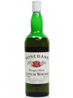 Rosebank Silent Single Malt Scotch Whisky