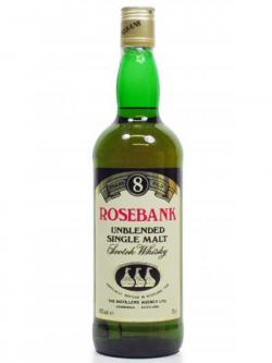 Rosebank Silent Unblended Single Malt 8 Year Old