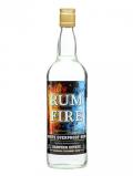 A bottle of Rum Fire