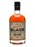 A bottle of Rusty Blade Gin