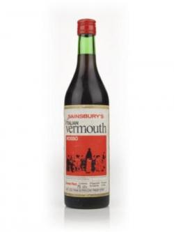 Sainsbury's Italian Red Vermouth -1970s