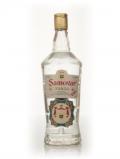 A bottle of Samovar Vodka