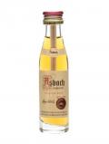 A bottle of Asbach Urbrand Brandy / Tiny Bottle