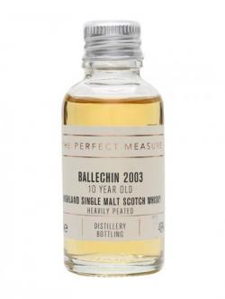 Ballechin 10 Year Old Sample / Heavily Peated Highland Whisky