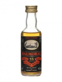 Balmoral 15 Year Old Miniature