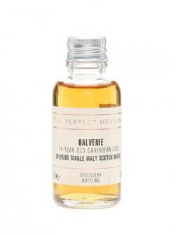 Balvenie 14 Year Old Caribbean Cask Sample Speyside Whisky