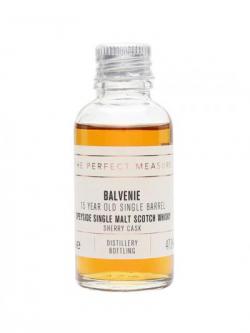 Balvenie 15 Year Old Single Barrel Sample / Sherry Cask Speyside Whisky